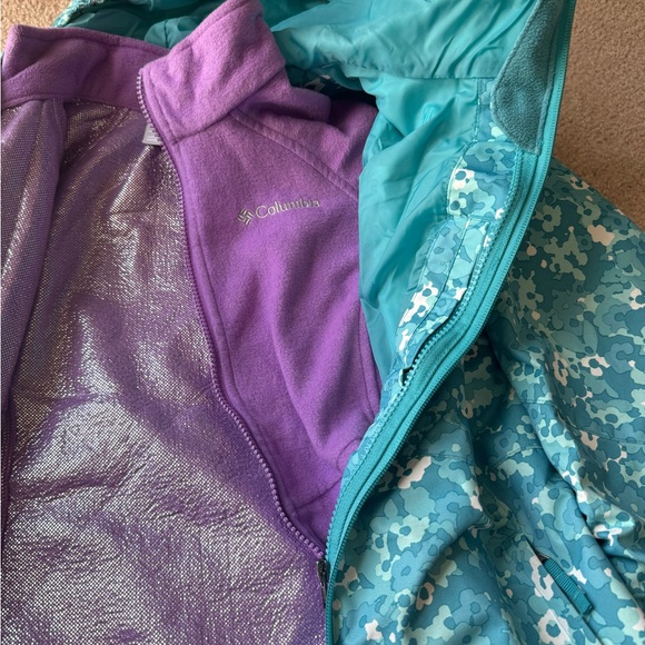 Columbia® Kids Bugaboo™ II Fleece Interchange Jacket medium 10/12 - Picture 4 of 7